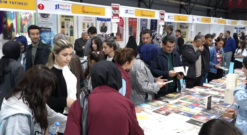 11. Malatya Anadolu Kitap ve Kültür Fuarı’na Yoğun İlgi