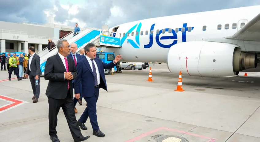 Ahmet Bolat’tan AJet’in saha ekiplerine ziyaret