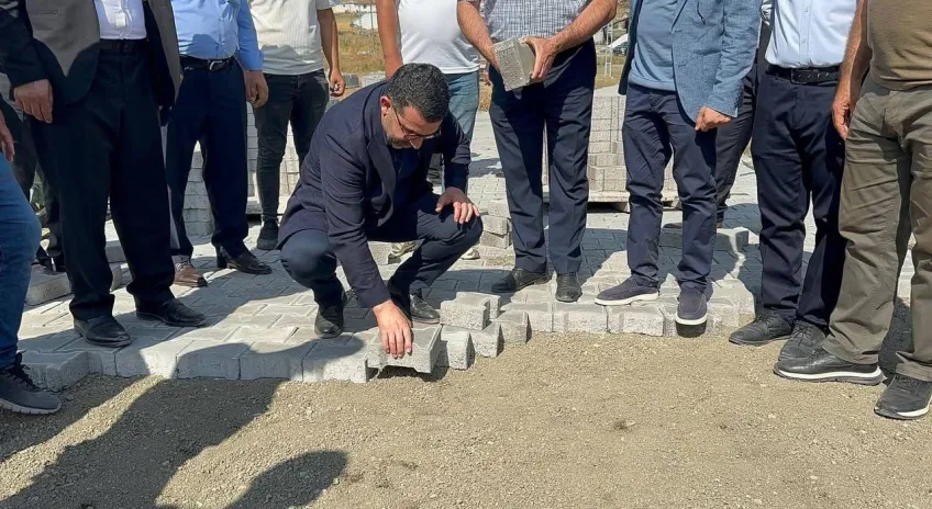 AK Parti Kars Milletvekili Adem Çalkın, KÖYDES Yatırımlarını inceledi
