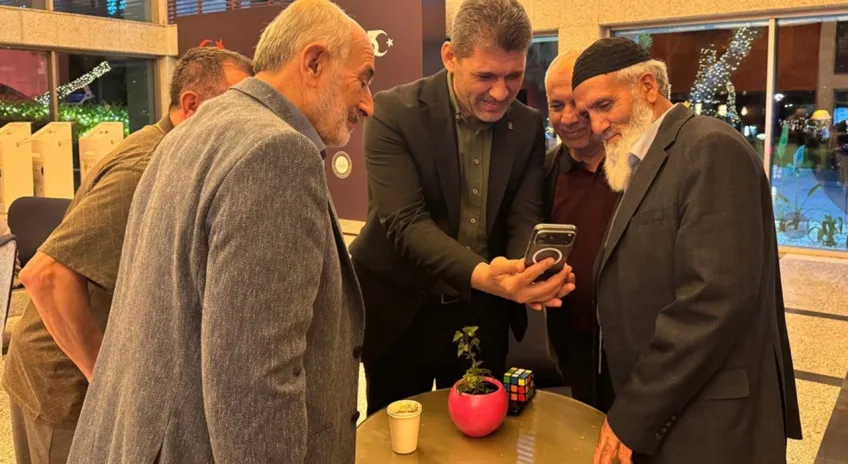 Ali Çetin, şehit aileleriyle buluştu