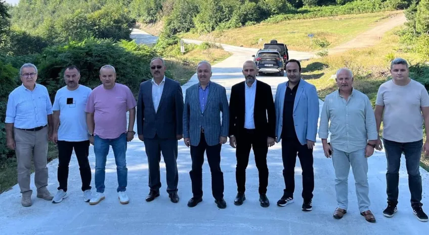 Ali Temür yayla grup yollarını yerinde inceledi