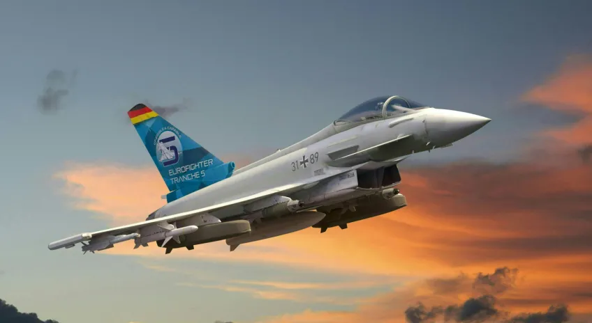 Almanya, 20 Adet Yeni Eurofighter Siparişi Verdi!