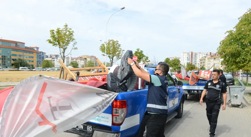 Altınşehir ve 23 Nisan’da Kaldırım İşgallerine Karşı Kapsamlı Denetim