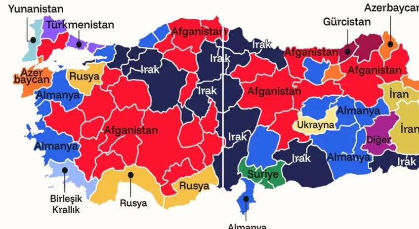 Antalya’da yabancı nüfusun zirvesinde Ruslar var