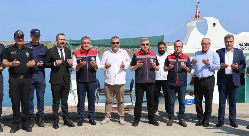 Artvin’de, balıkçılar 