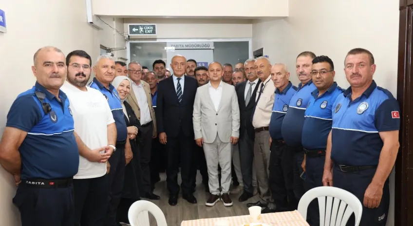 Başkan Ahmet Önal, zabıta haftası’nı kutladı