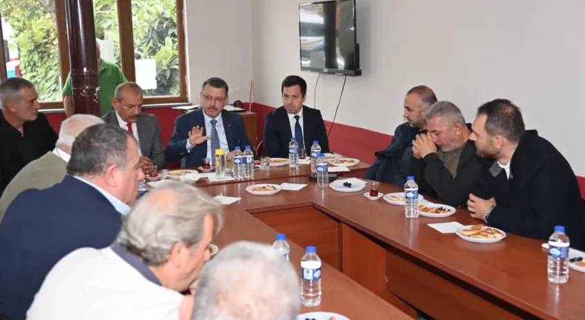 Başkan Genç, Şoför Esnafıyla Bir Araya Geldi
