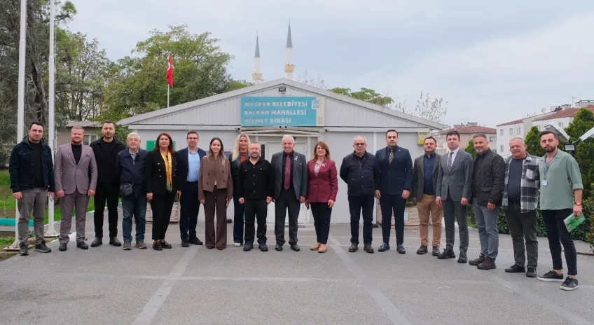 Başkan Şadi Özdemir, Balkan ve Kurtuluş Sakinlerini Dinledi