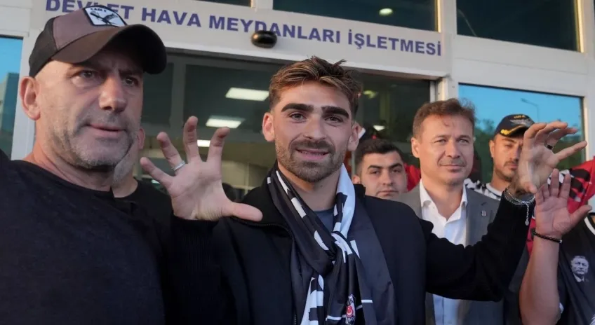Beşiktaş’ın yeni yıldızı Jota Silva İstanbul’da
