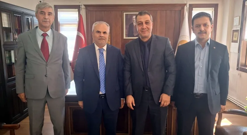 Beypazarı Müftüsü Mehmet Süsün’e ziyaretler sürüyor