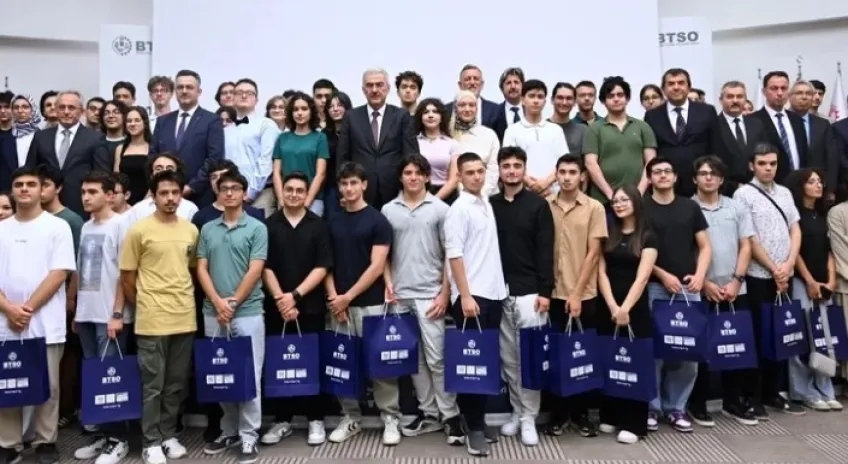 BTSO’da YKS’de Dereceye Giren Bursalı Gençlere Ödül