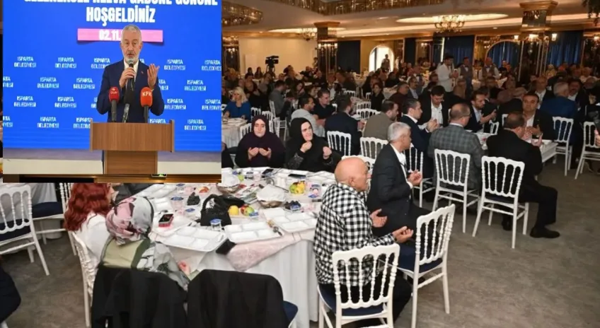 Bursa’daki Ispartalılar aynı sofrada buluştu