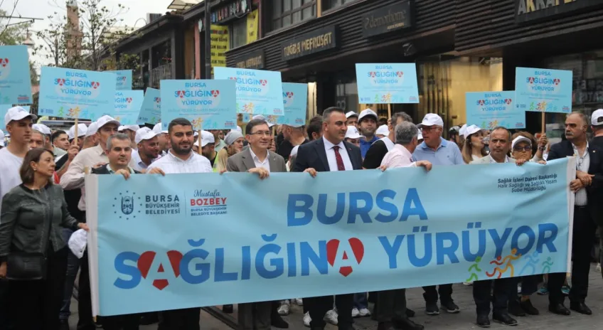 Bursalılar, Sağlık İçin Yürüdü