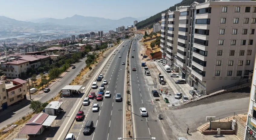 Büyükşehir’den Kuzey Çevre Yolu’na Yaya Dostu Dokunuş