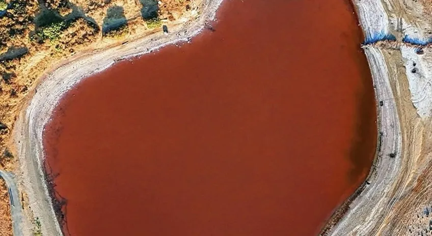 Çanakkale’de 2 bin yıllık “Kalpli Göl”e 7/24 jandarma koruması