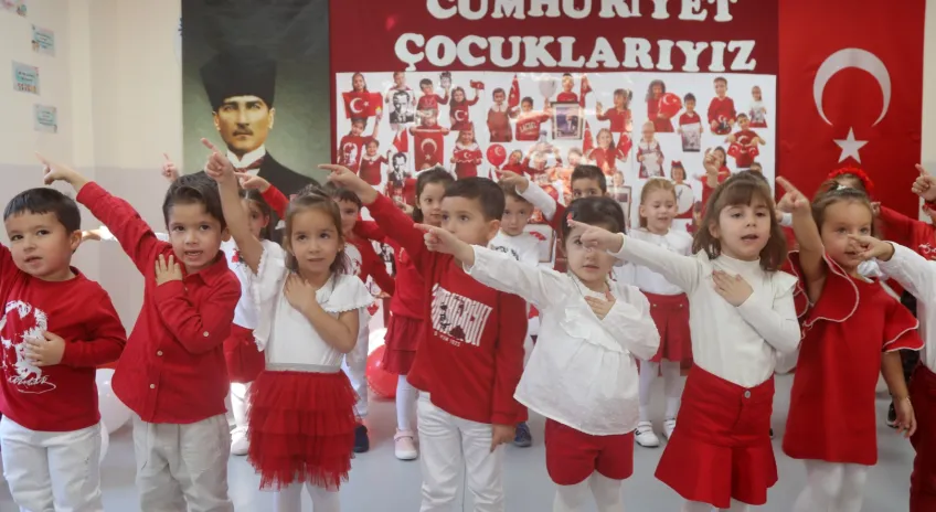 Çankaya’nın Minikleri Cumhuriyet Sevincini Yaşadı