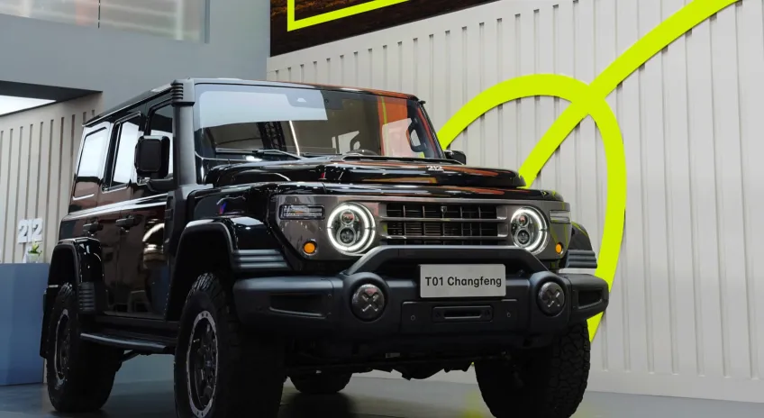 Çin'li Off-Road Devi 212, Dizel Modeliyle Avrupa'ya Adım Attı