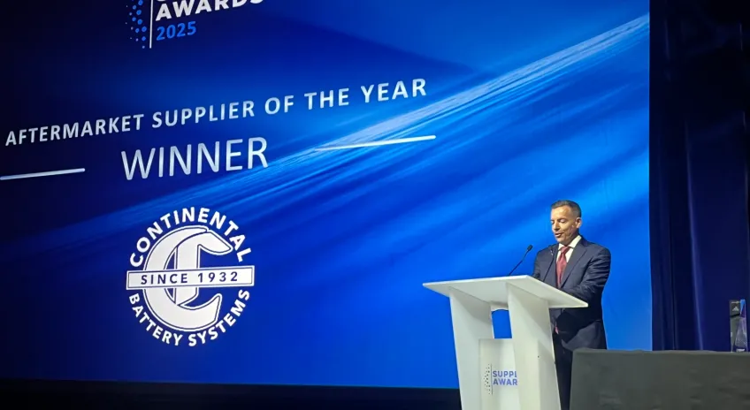Continental Battery Systems, Stellantis’tan Yılın Yedek Parça Tedarikçisi Ödülünü Kaptı!