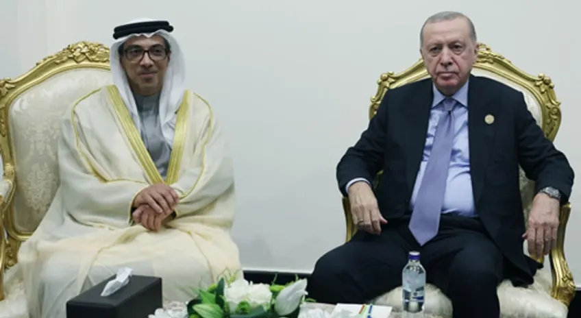 Cumhurbaşkanı Erdoğan, Gazze zirvesine katılmak üzere Mısır’da