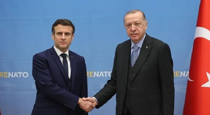 Cumhurbaşkanı Erdoğan, Macron ile G20 Zirvesi kapsamında görüştü