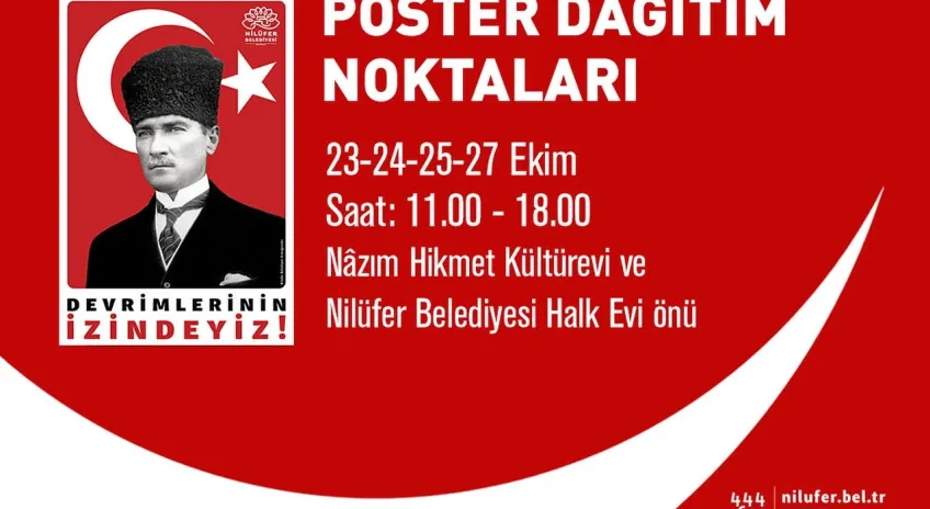 Cumhuriyet Işığı Yine Nilüfer’den Yükselecek