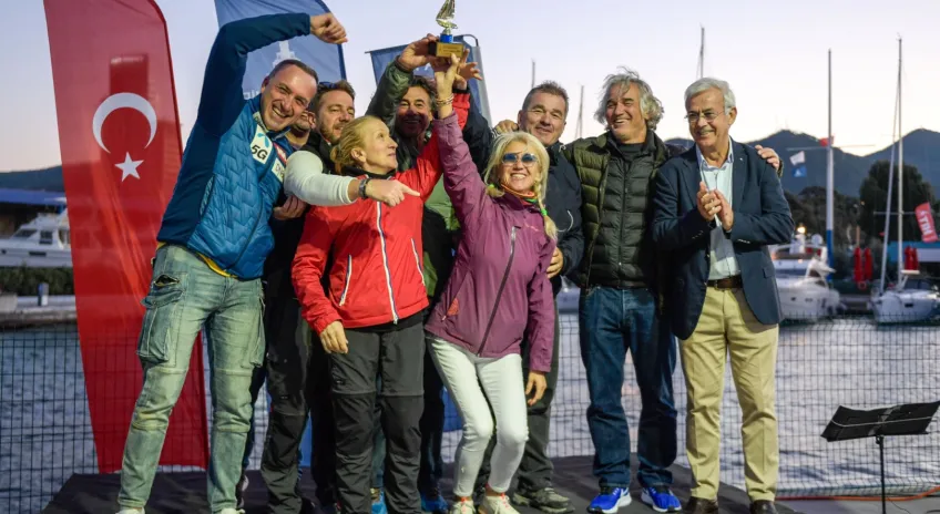 Cumhuriyet Kupası Yat Yarışlarında ödüller sahiplerini buldu