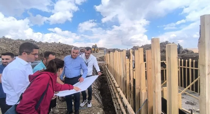 DSİ ve Sayıştay heyeti Kars’taki projeleri yerinde inceledi