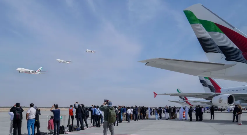 Emirates, Dubai Airshow’u Stratejik Yatırımlar ve Geleceğe Yönelik Yeniliklerle Tamamladı