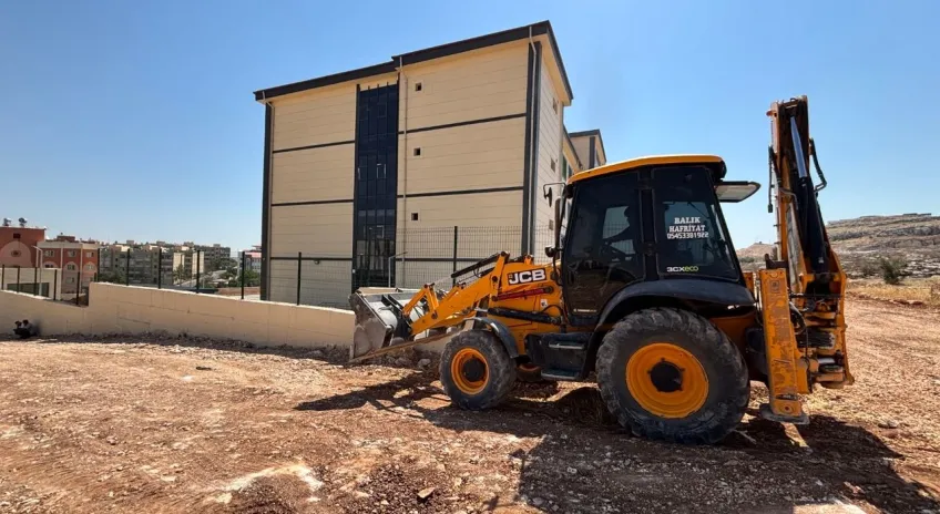 Eyyübiye batıkent'te yeni okul yolları açılıyor