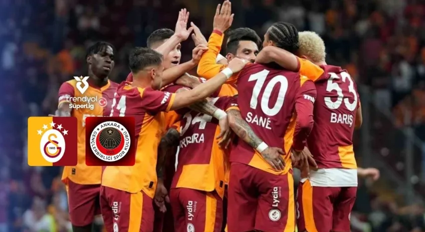 Galatasaray, Başkent temsilcisi Gençlerbirliği'ni ağırlıyor