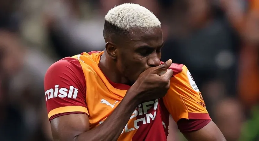 Galatasaray’ın Nijeryalı yıldızı Victor Osimhen, attığı gollerle takımını sırtlıyor