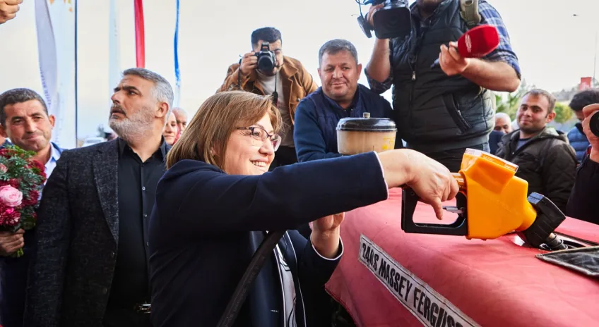 Gaziantep Büyükşehir’in Mazot Desteği Başladı