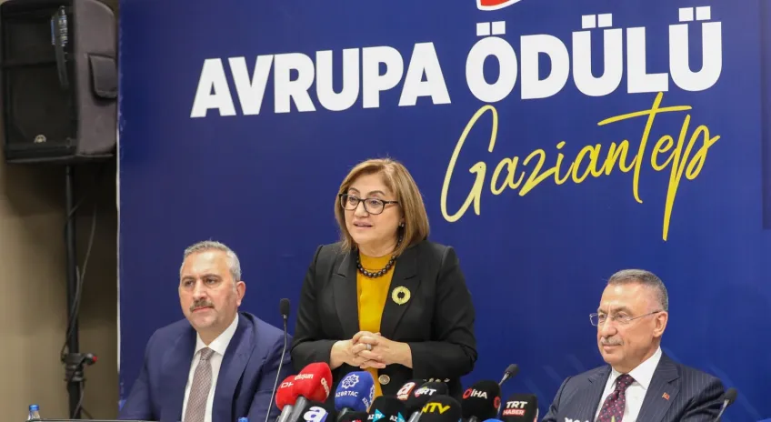 Gaziantep’e Avrupa'dan Ödül