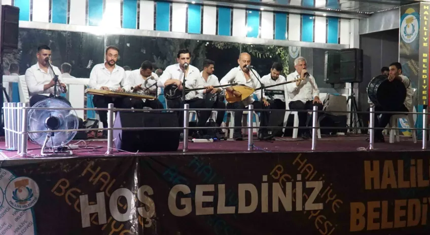 Haliliye'de yaz konserleri coşkusu sürüyor