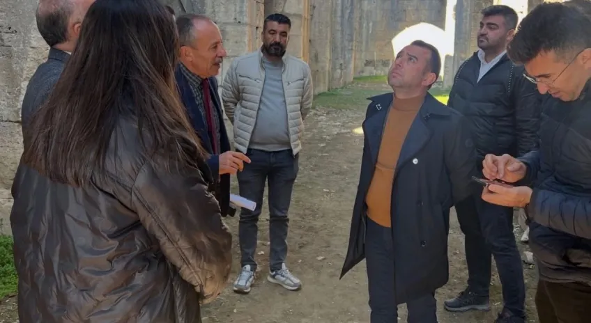 İncirhan kervansarayı için koruma mesaisi