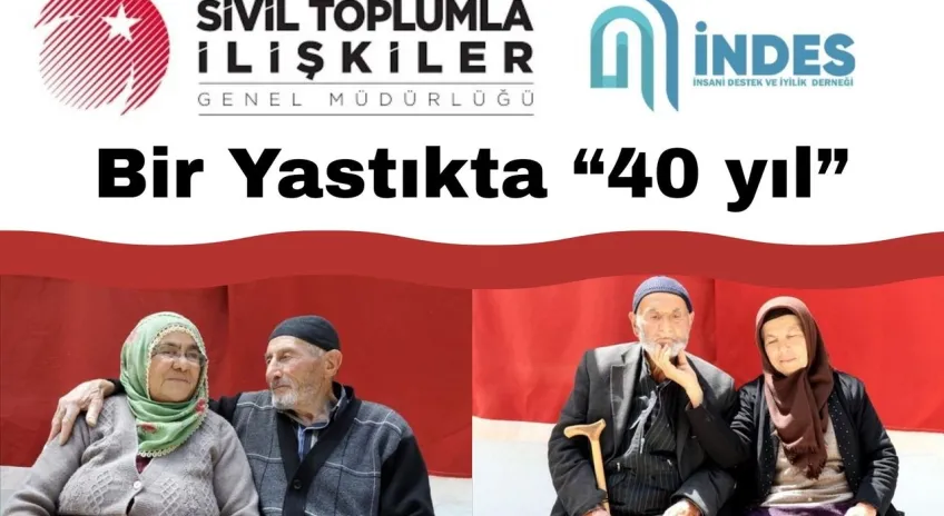 İNDES'ten anlamlı proje: 40 yıllık evliliklerin sırrı gençlere aktarılıyor