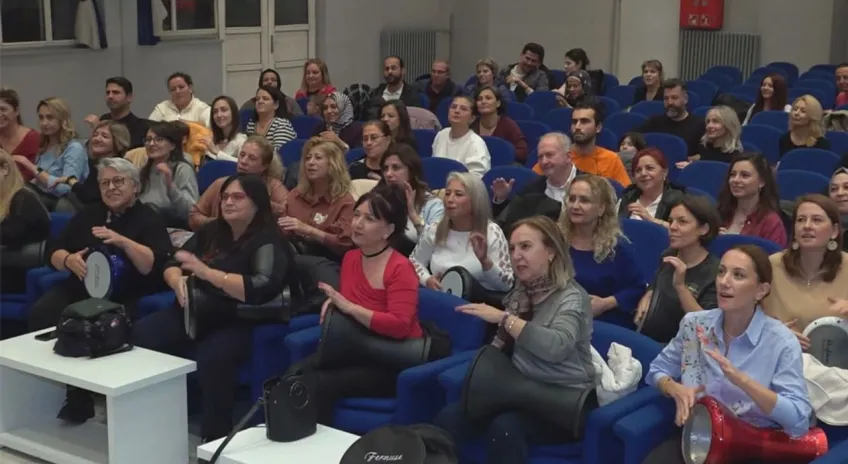 Isparta’da darbuka ritmiyle buluşan hayatlar