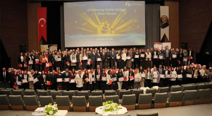 Isparta’da eTwinning başarısı: 204 öğretmene kalite etiketi