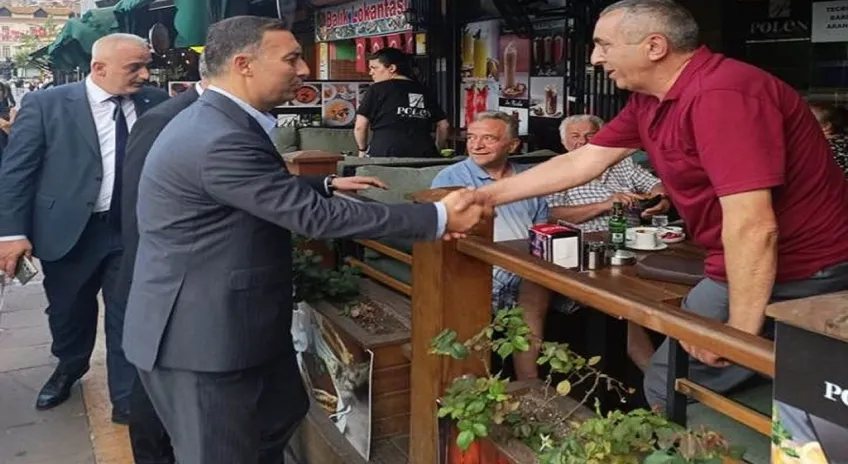 İYİ Parti heyeti Giresun’da fındık üreticilerini dinledi