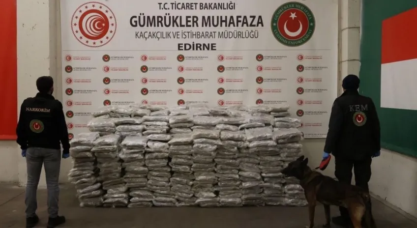 Kapıkule ve İpsala’da 524 kilo uyuşturucu yakalandı!