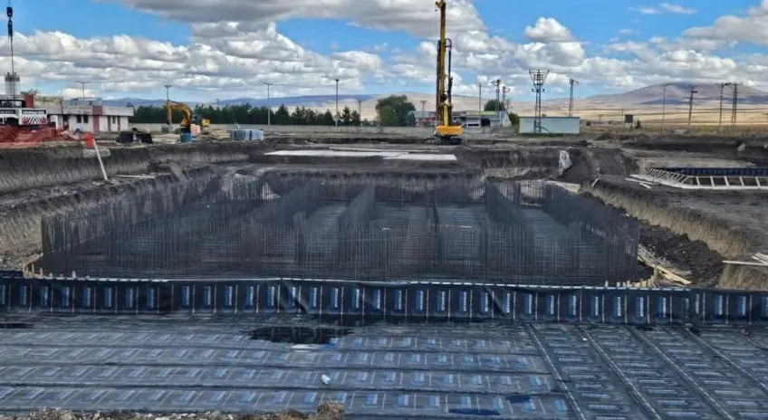 Kars OSB’de Atıksu Arıtma Tesisi inşaatı devam ediyor