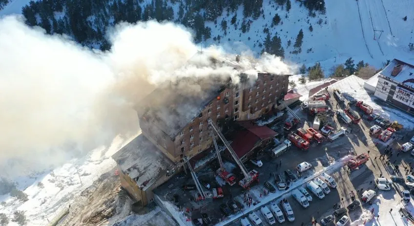 Kartalkaya’daki otel yangını davasında üçüncü duruşma