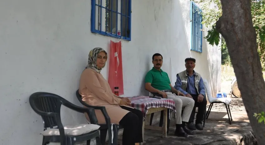 Kaymakam Demirtaş’tan Kıbrıs Gazisine anlamlı ziyaret