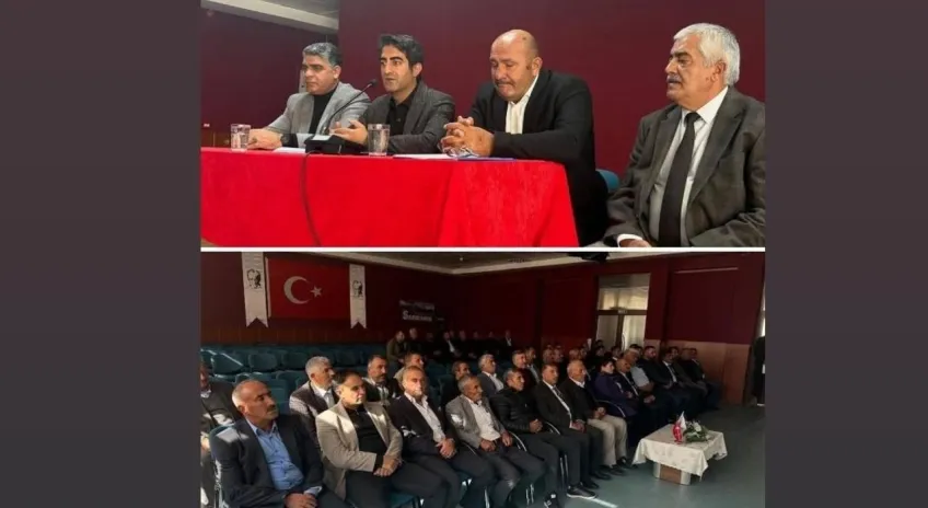 Kaymakam Enis Aslantatar, KÖYDES Ekim ayı 2. Olağan Genel Kurul Toplantısına katıldı