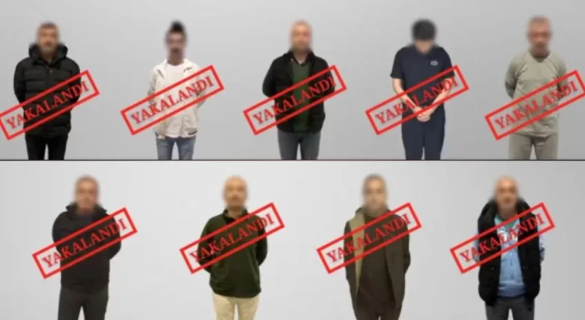 Kırmızı bültenle aranan 9 suçlu Türkiye'ye getirildi
