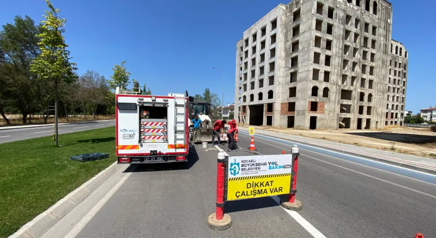 Kocaeli Stadı’nda Hummalı Çalışma