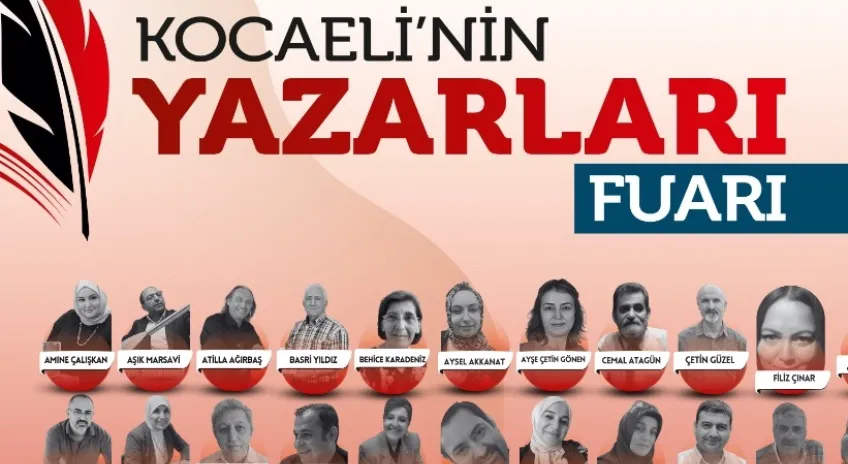 Kocaeli’nin Yazarları Okurlarıyla Buluşuyor