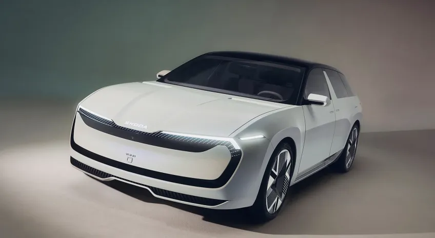 Škoda, Geleceğin Elektrikli Station Wagon Modeli Vision O’yu Tanıttı