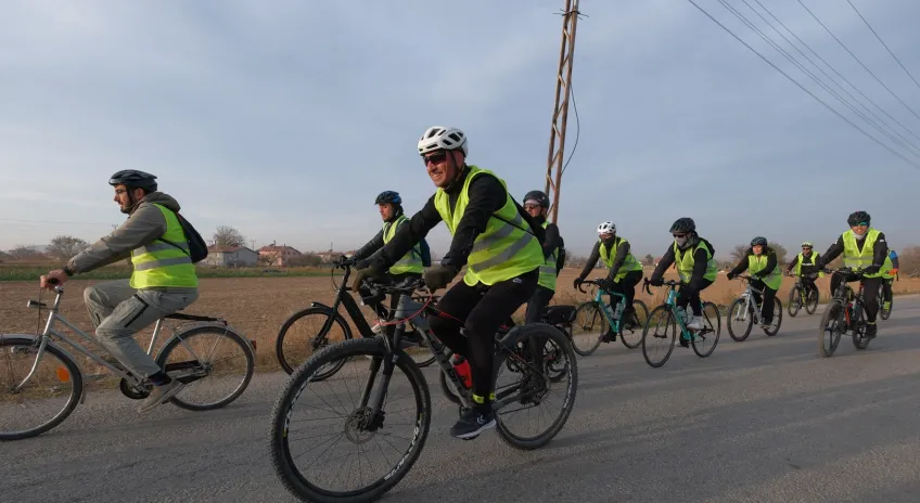 Konya Büyükşehir’in Bisiklet Turlarında Rota Bu Kez Lystra Antik Kenti Oldu