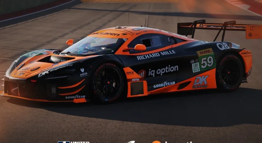 Le Mans ve Daytona Şampiyonu United Autosports’un Yeni Ortağı IQ Option Oldu